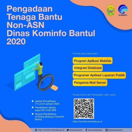 Lowongan Tenaga Bantu Non -ASN